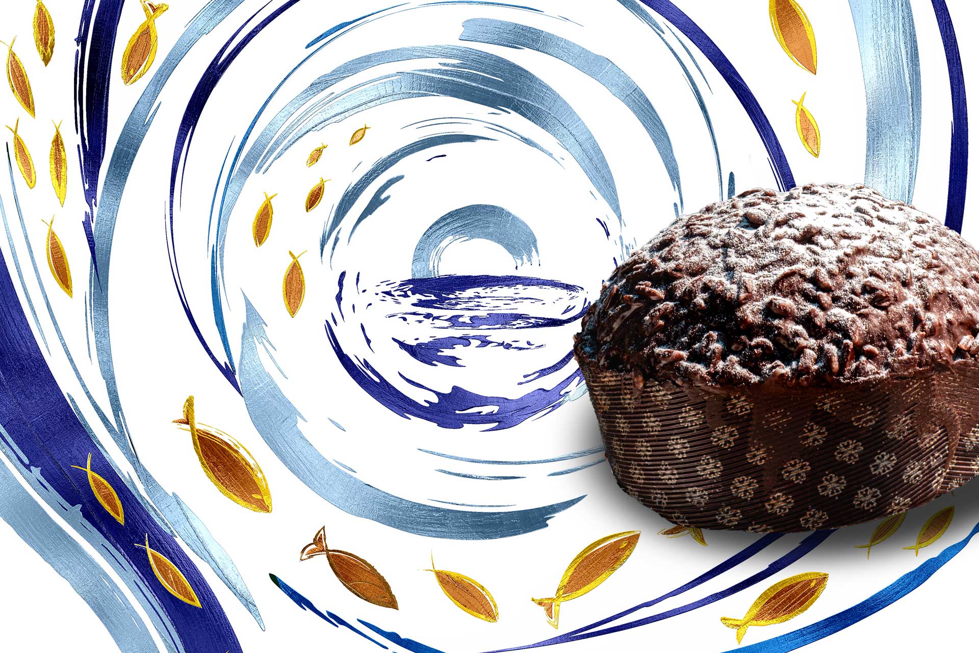 La Torta Caprese si fa Panettone – Ecco il nuovo lievitato natalizio di Grotta Azzurra Gourmet